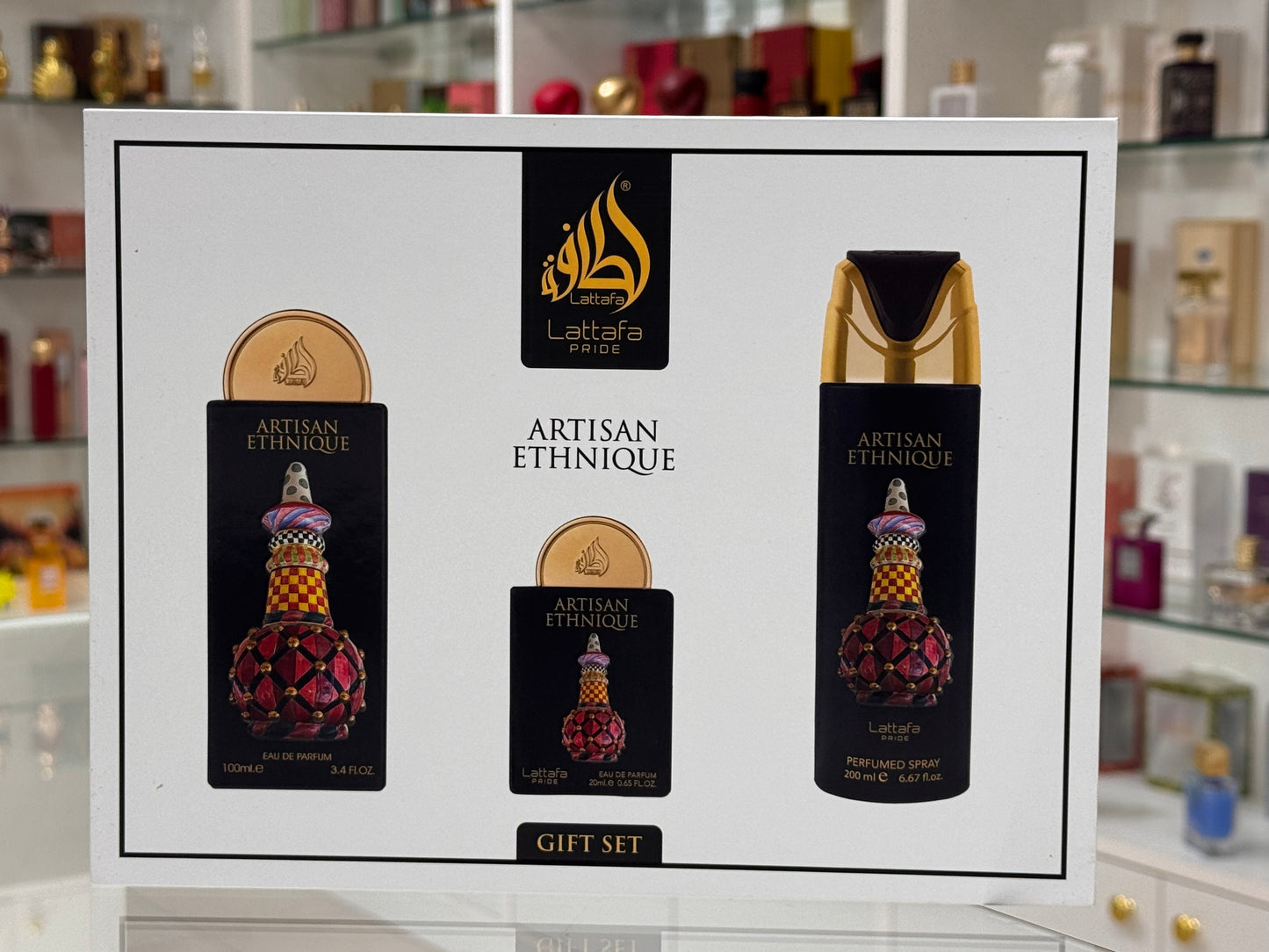 Set Regalo Artisan Ethnique Lattafa Pride