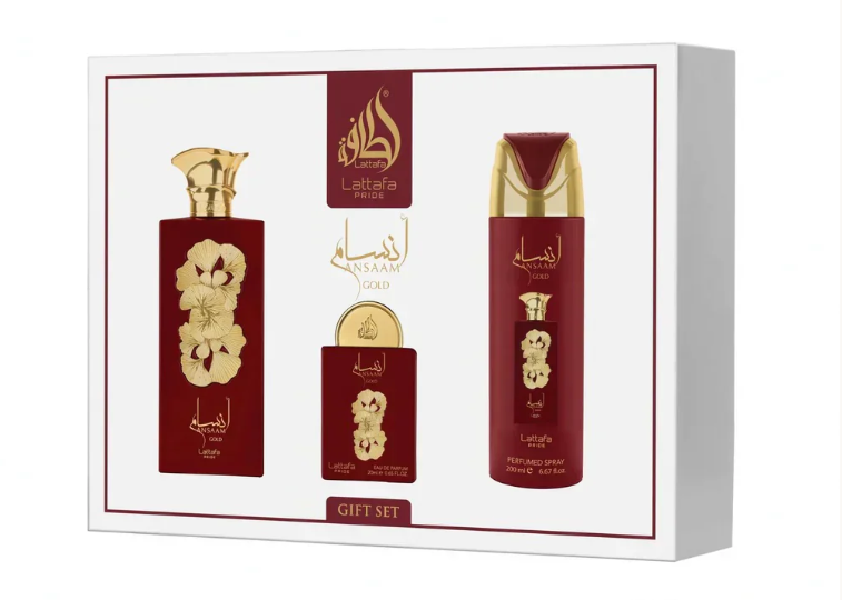 Set Regalo Ansaam Gold Lattafa Pride