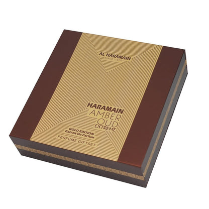 Set Regalo Haramain Amber Oud Gold Edition Extreme Perfume