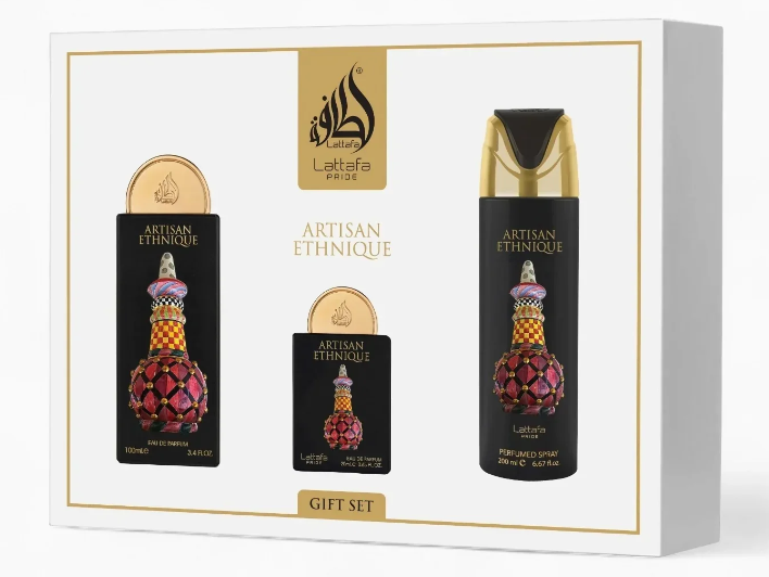 Set Regalo Artisan Ethnique Lattafa Pride
