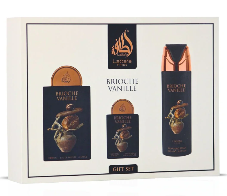 Set Regalo Brioche Vanille Lattafa Pride