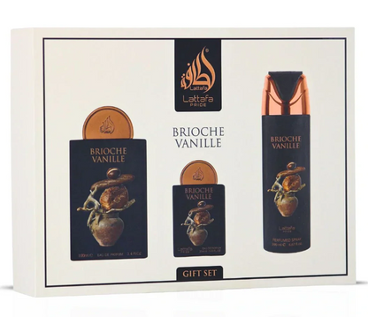 Set Regalo Brioche Vanille Lattafa Pride