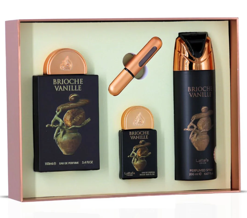 Set Regalo Brioche Vanille Lattafa Pride