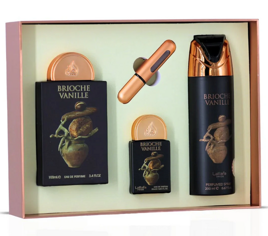 Set Regalo Brioche Vanille Lattafa Pride